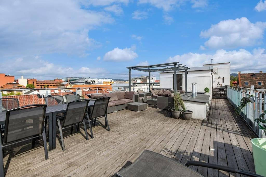Live On The Roof Of Oslo City Center Apartman Kültér fotó